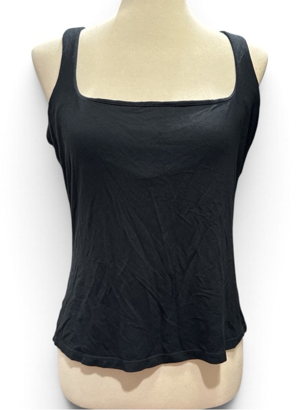 SKIMS Black Square Neck #779